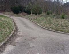Pathway Edging at The Grove Golf Club - Buckinghamshire